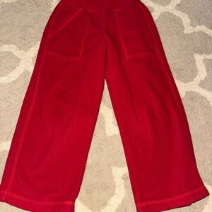 Circo Red Joggers Soft Plush Sweatpants